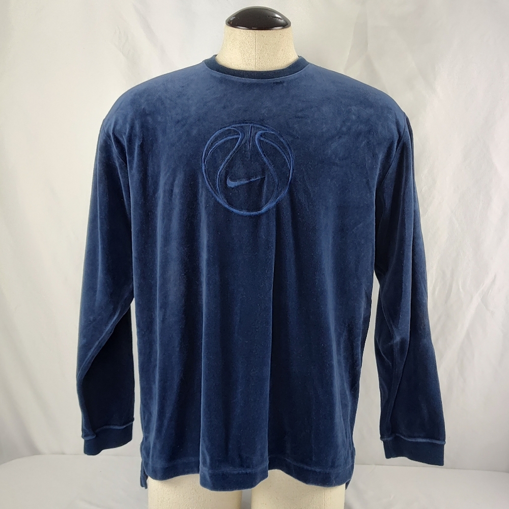 Nike Team Sports Basketball Velour Sweatshirt